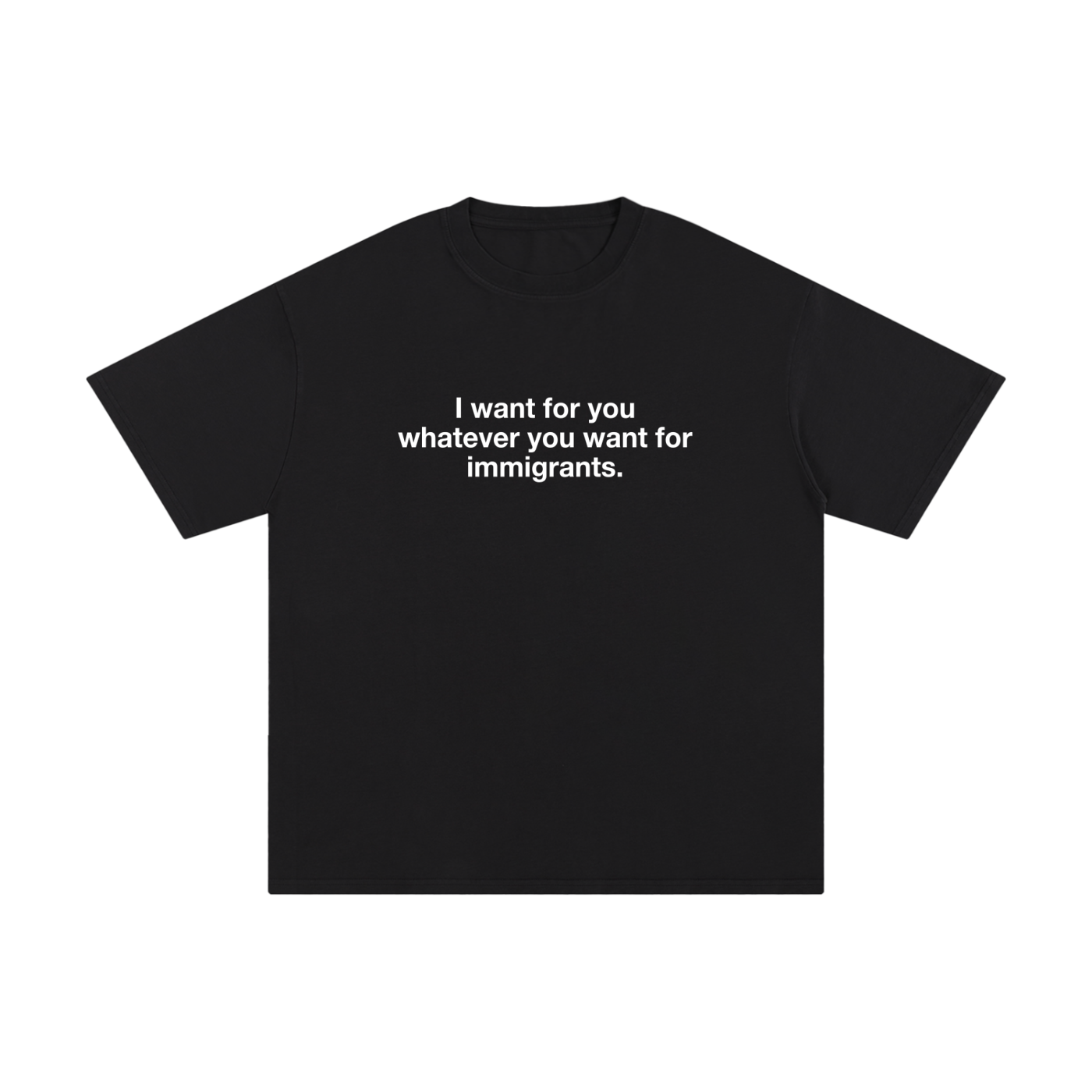 I Want For You What You Want For Immigrants Tee