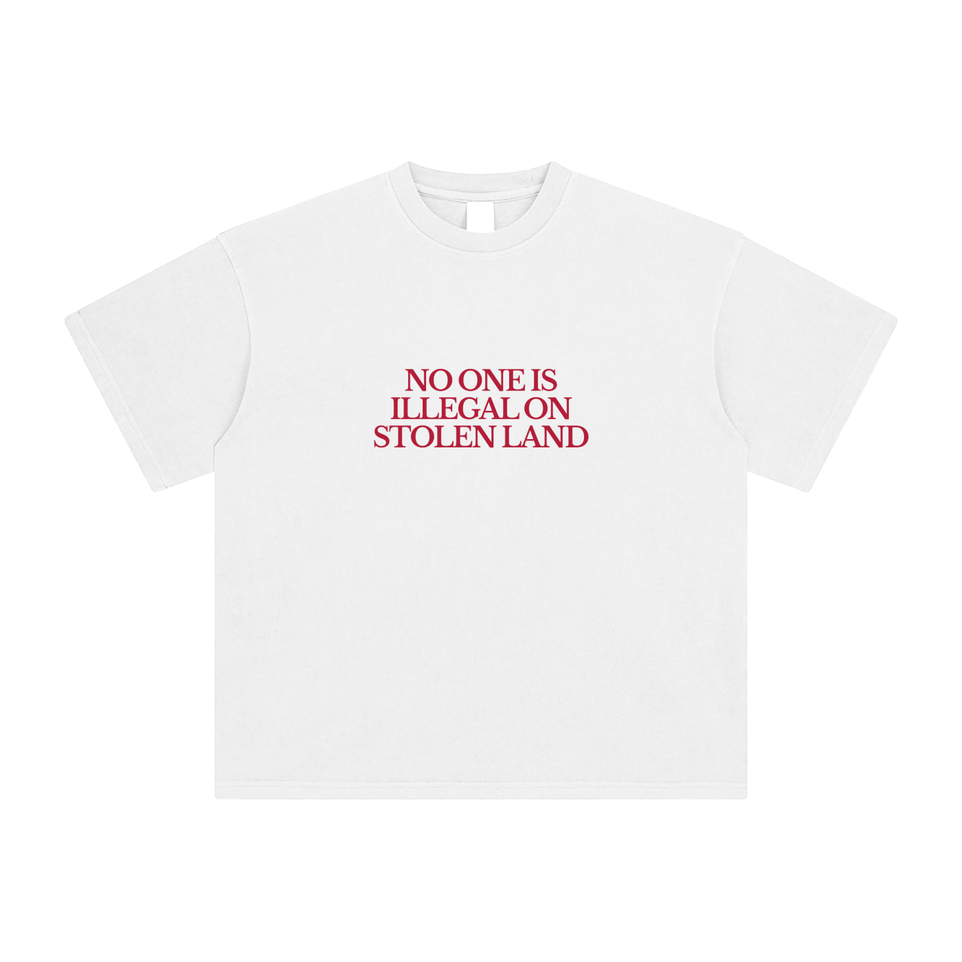 Stolen Land Tee - White