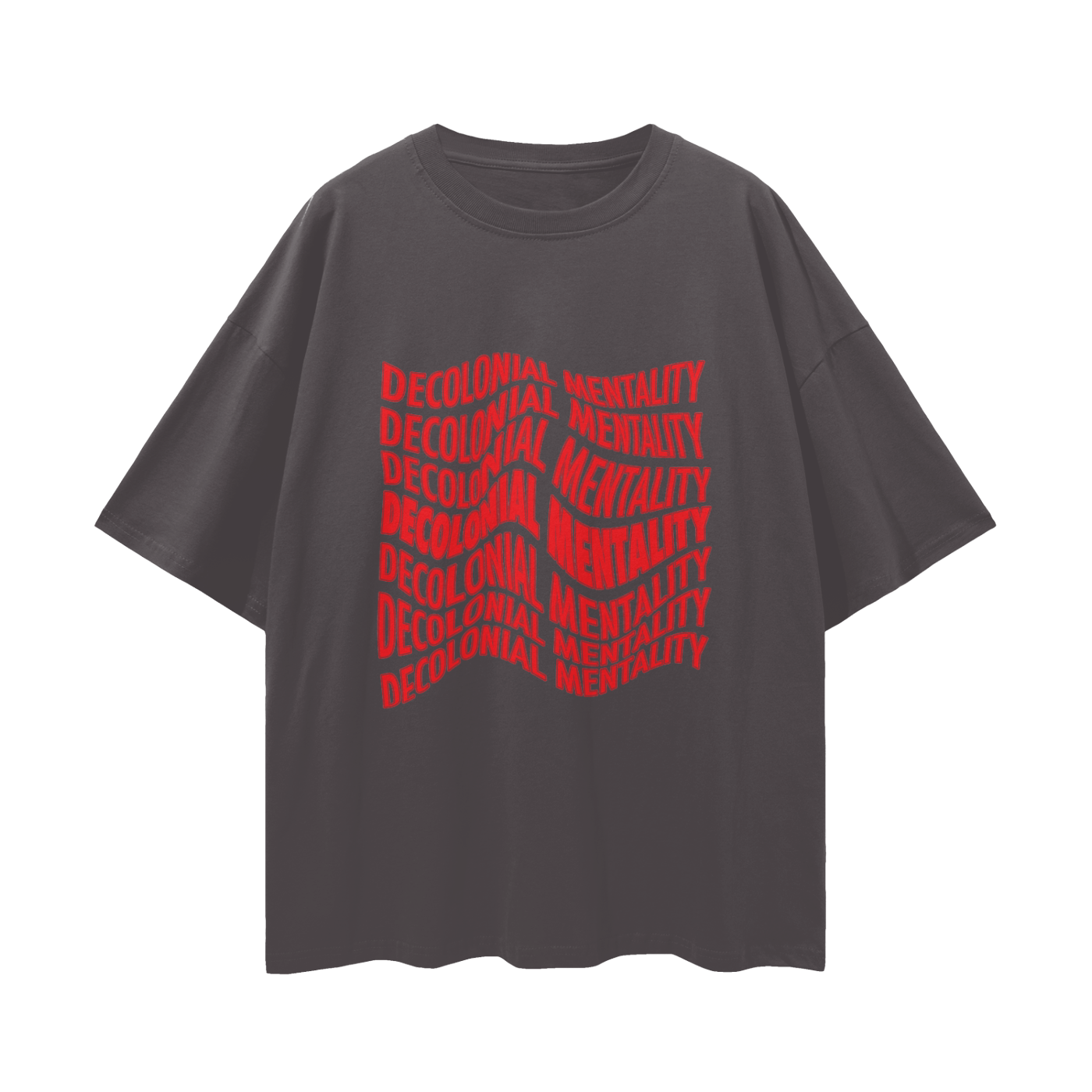 Decolonial Mentality Drop Shoulder Tee