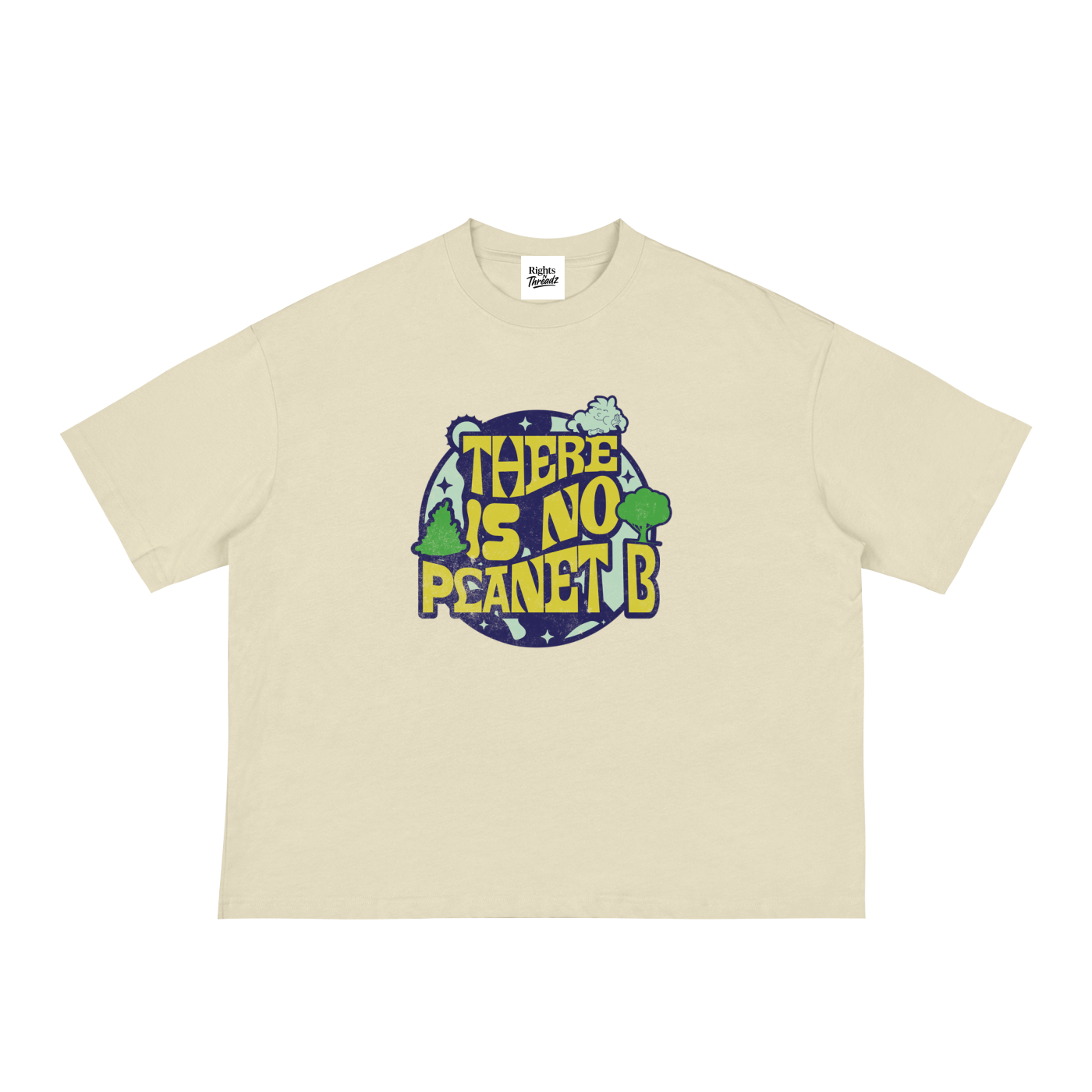 There Is No Planet B - Cropped Boxy Tee