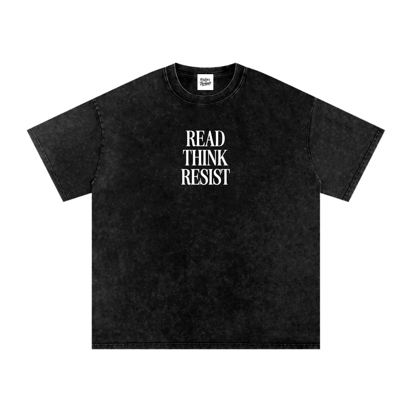 Read Think Resist Tee