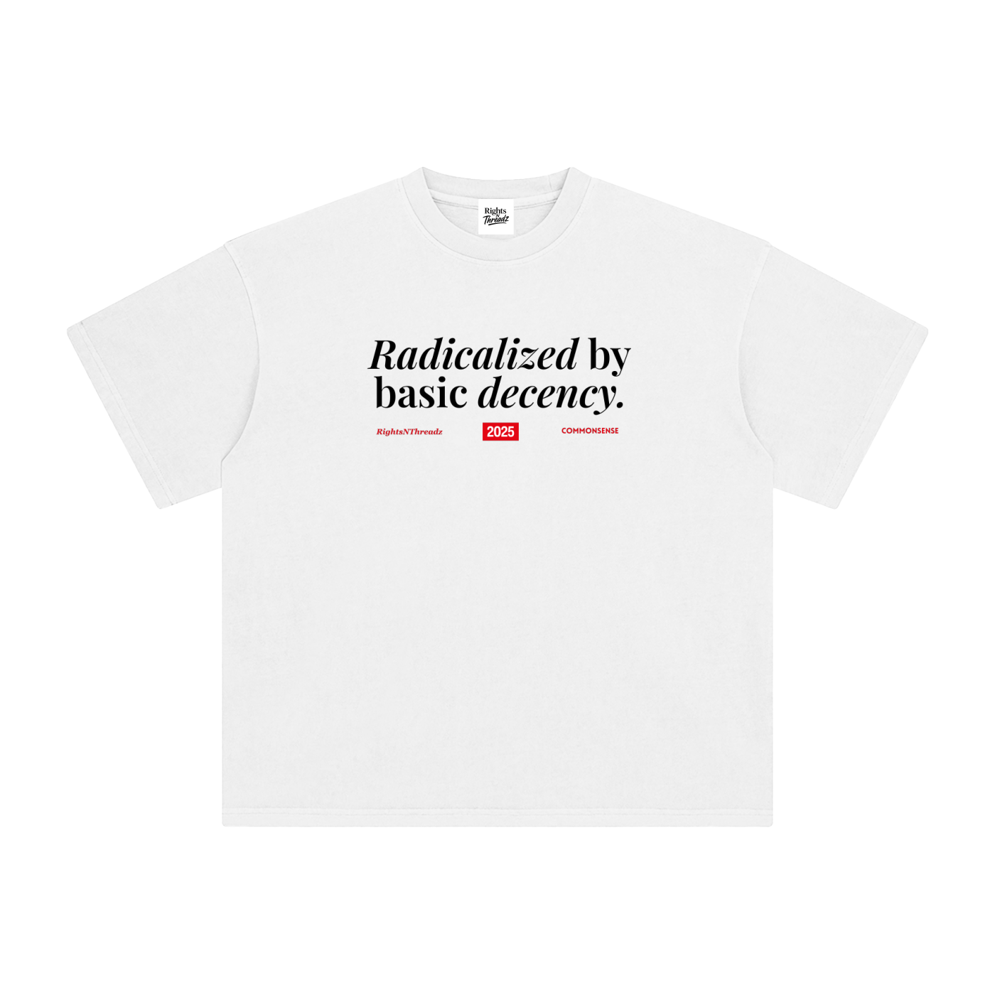 Basic Decency Tee (White)