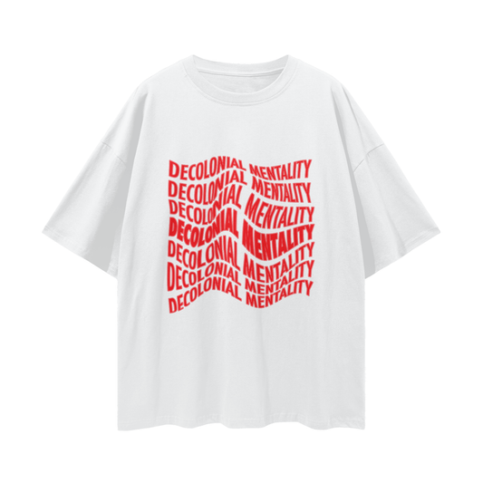 Decolonial Mentality Drop Shoulder Tee